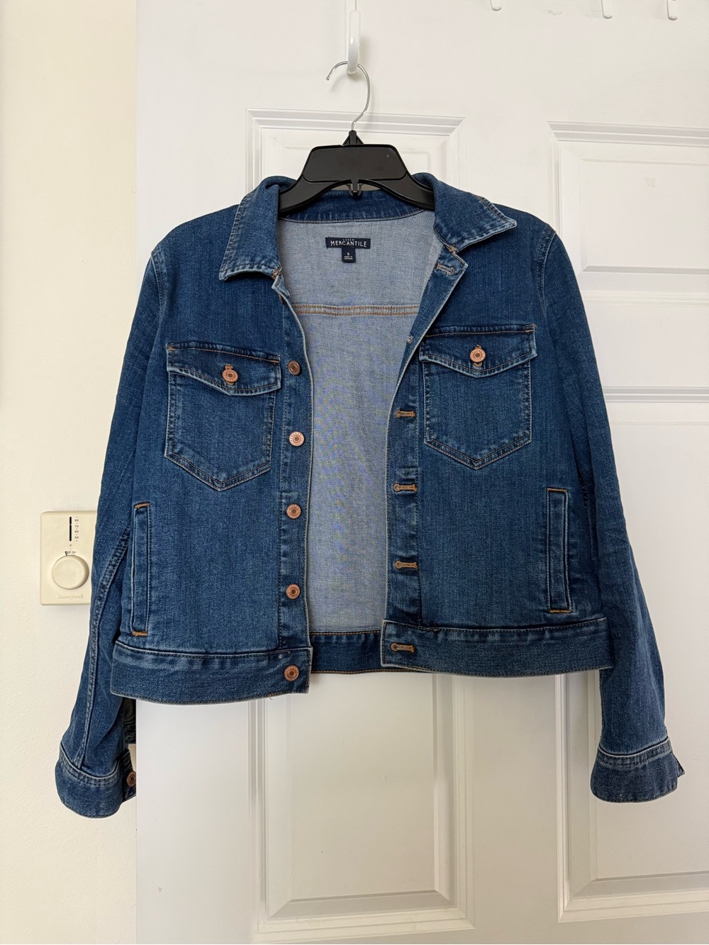 J. Crew Dark Blue Denim Jean Jacket